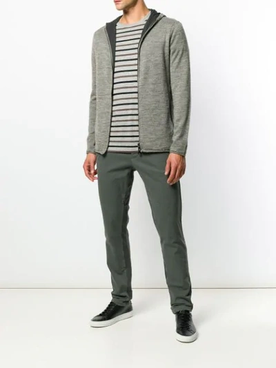Shop Transit Slim-fit Trousers - Grey