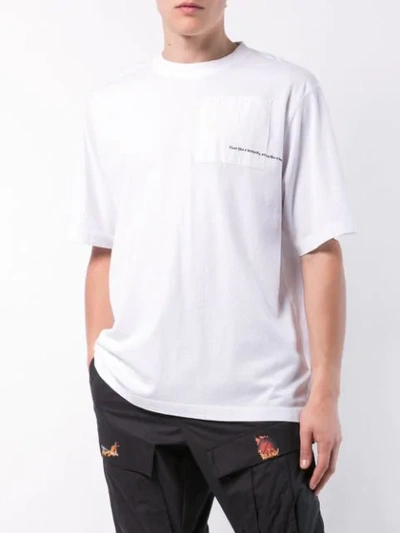 Shop Marcelo Burlon County Of Milan Ali Ring Print T-shirt In White