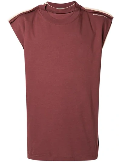 Shop Y/project Layered Tank Top - Brown