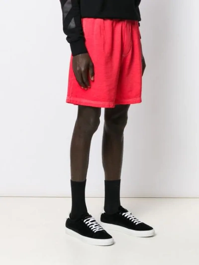 Shop Dsquared2 Track Shorts In Red
