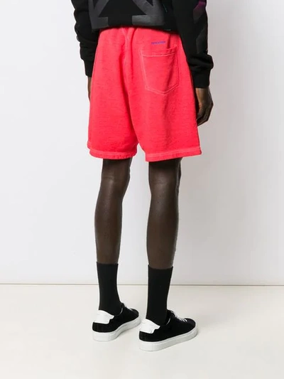Shop Dsquared2 Track Shorts In Red