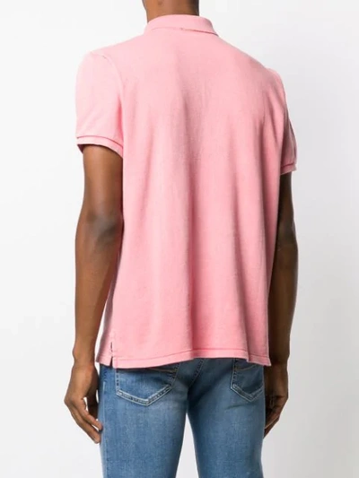 Shop Polo Ralph Lauren Classic Polo Top In Pink