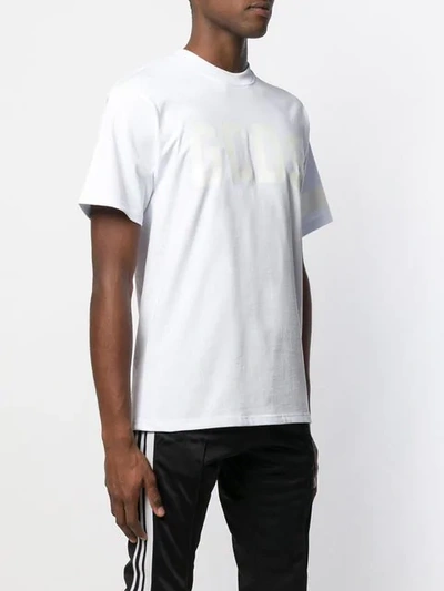 Shop Gcds Logo Print T-shirt In White