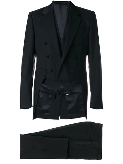 Shop Dolce & Gabbana Three Piece Dinner Suit In N0000