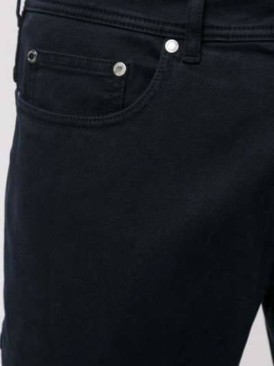 Shop Neil Barrett Straight-leg Jeans In Blue