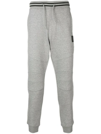 Shop Belstaff Wide Leg Trousers In Grey