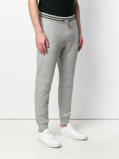 Shop Belstaff Wide Leg Trousers In Grey
