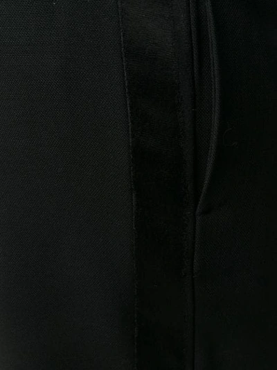 ANN DEMEULEMEESTER STRAIGHT TAILORED TROUSERS - 黑色