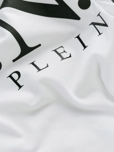 Shop Philipp Plein Tank Top P.l.n. In White