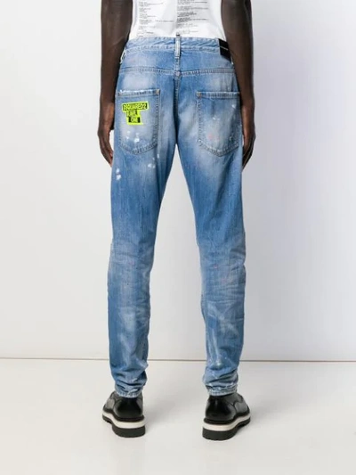 Shop Dsquared2 Classic Kenny Jeans In Blue