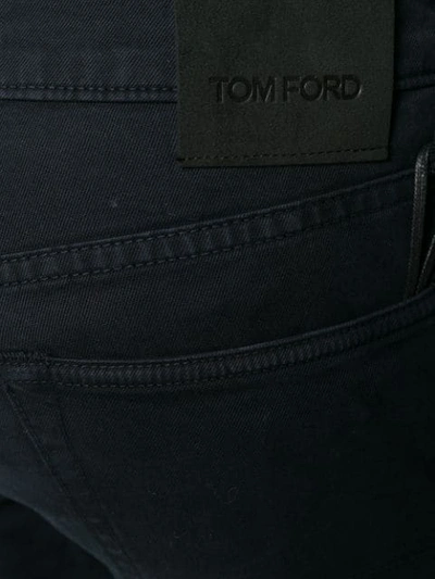 Shop Tom Ford Jeans Mit Schmalem Bein - Blau In Blue