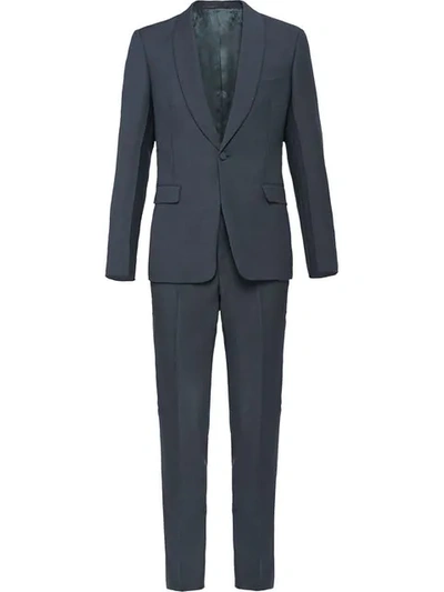 Shop Prada Slim Fit Two-piece Suit In Grey