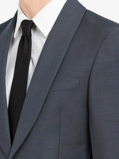 Shop Prada Slim Fit Two-piece Suit In Grey
