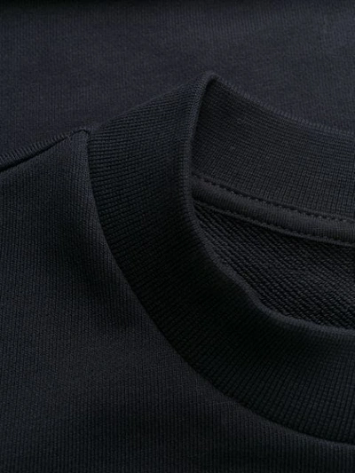 Shop Moncler Printed Sweatshirt In Blue