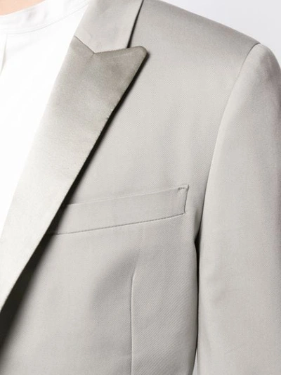 Shop Neil Barrett Two-piece Dinner Suit In Grey