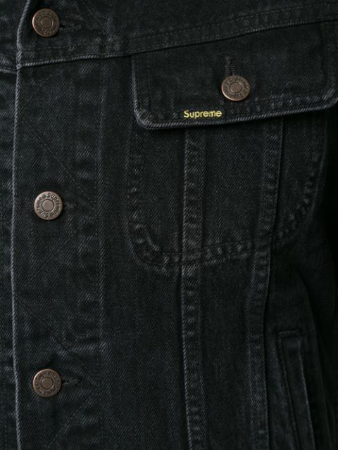 supreme black sabbath denim jacket