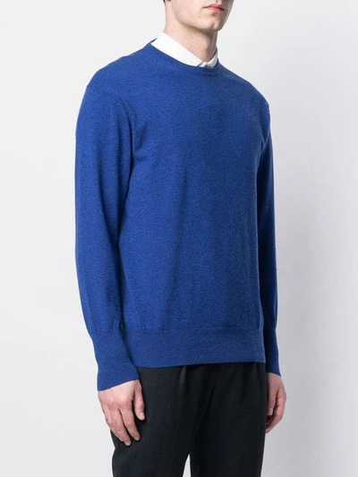 Shop N•peal The Oxford Jumper In Blue