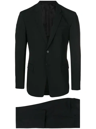 Shop Prada Two Piece Suit In Black