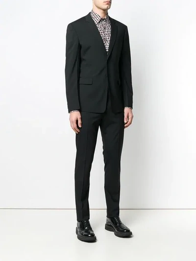 Shop Prada Two Piece Suit In Black