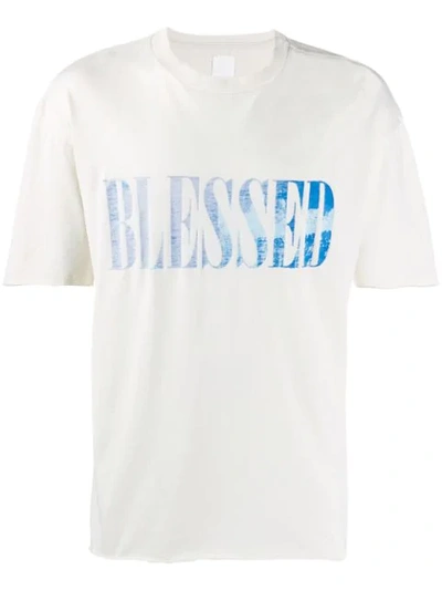 Shop Alchemist Blessed T-shirt In Neutrals