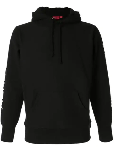 Shop Supreme Anti Hero Hooded Sweatshirt In Black