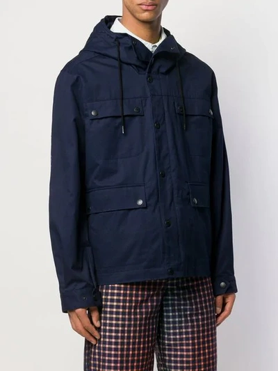 KENZO MULTI-POCKET JACKET - 蓝色