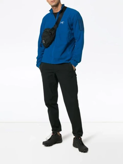 Shop Arc'teryx Delta Zipped Jacket In Blue
