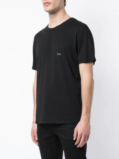 Shop Rta Skull Print T-shirt In Black