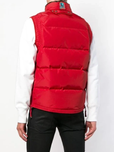 PARAJUMPERS SLEEVELESS WAISTCOATS JACKET - 红色