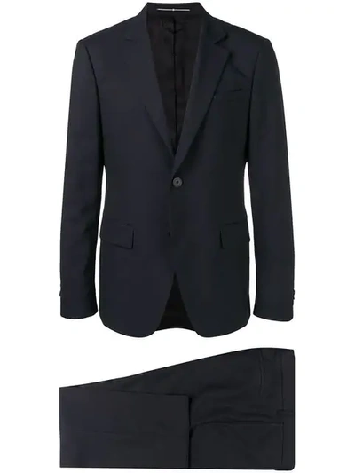 Shop Givenchy Classic Suit In Blue