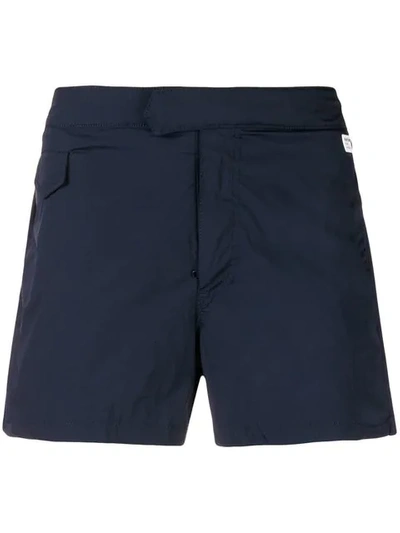 Shop Mc2 Saint Barth Classic Swim Shorts In Blue