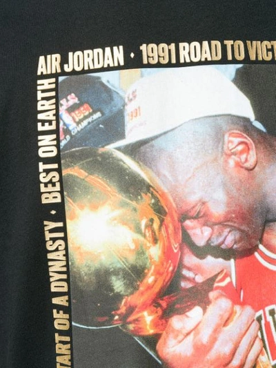 Shop Nike Jordan Remastered Photo T-shirt - Black