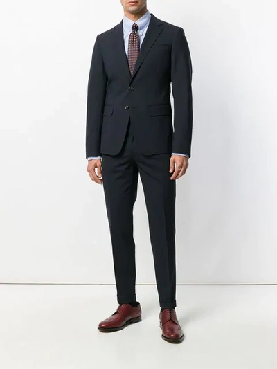 Shop Dsquared2 Formal Two-piece Suit In Blue