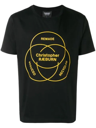 Shop Christopher Raeburn Brand Venn Diagram T In Black
