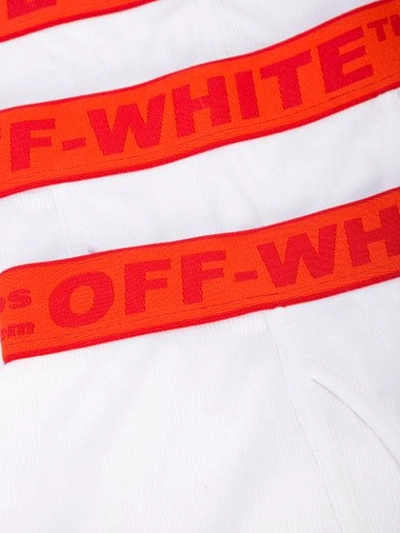 Shop Off-white Industrial Boxer Shorts In White