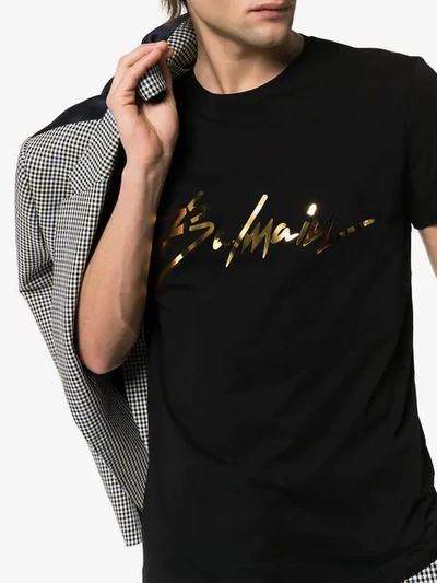 BALMAIN LOGO T恤 - 黑色