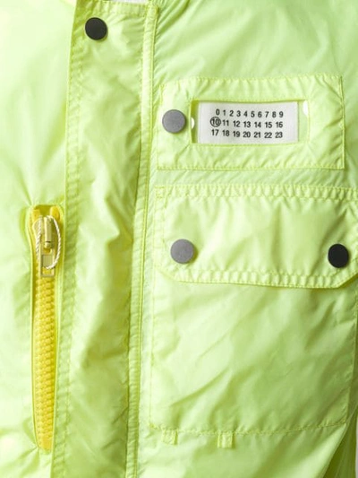 Shop Maison Margiela Neon Lightweight Jacket In Yellow