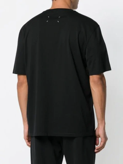 Shop Maison Margiela Nordic Print Short-sleeve T-shirt - Black