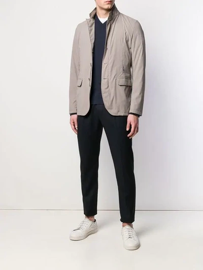 HERNO RIPSTOP JACKET - 大地色