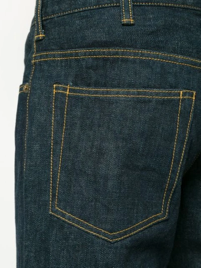 slim boot-cut jeans