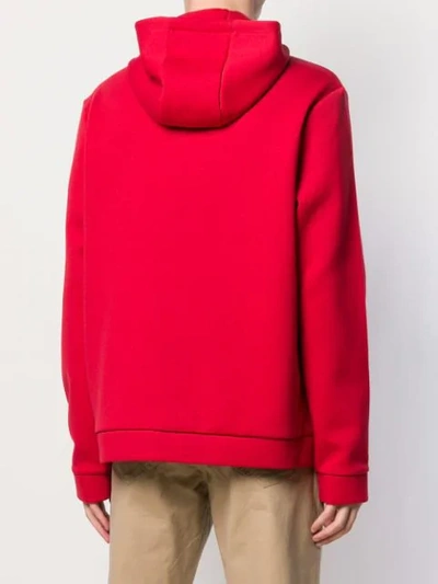 Shop Michael Kors Mesh-panelled Sweatshirt - Red