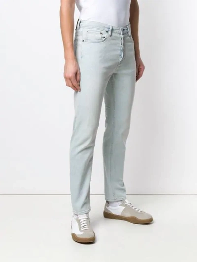 Shop Acne Studios River Tapered Jeans In Blue
