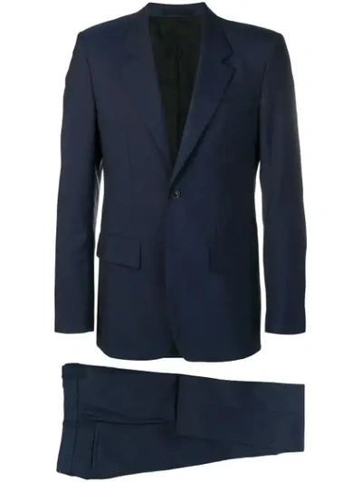 Shop Maison Margiela Two-piece Suit In Blue