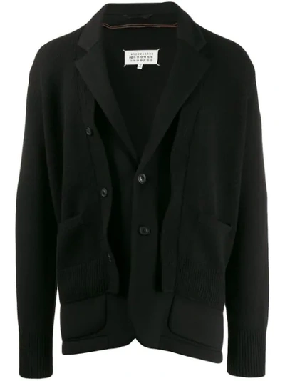 Shop Maison Margiela Double Layer Jacket In Black