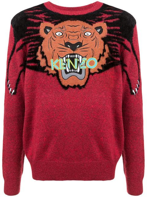 kenzo sweater red