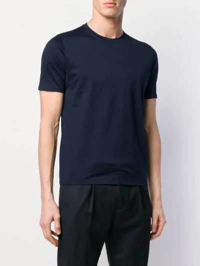 ZANONE BASIC T-SHIRT - 蓝色