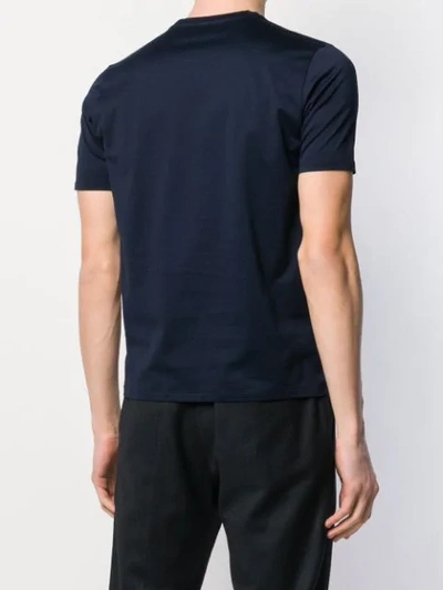 ZANONE BASIC T-SHIRT - 蓝色