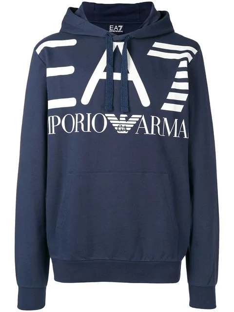 ea7 blue hoodie