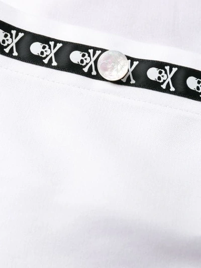 Shop Mastermind Japan Pirate Print Shirt In White