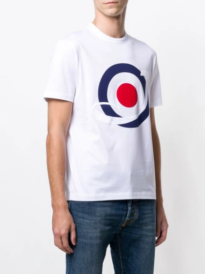 Shop Jacob Cohen Printed T-shirt In White